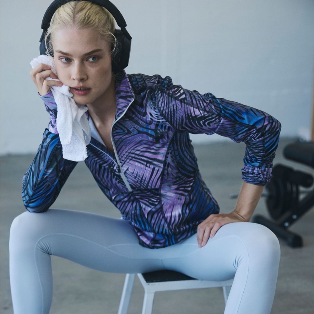 Free People Movement You’re A Peach Printed Outdoor Layer